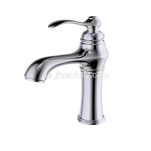 Einhebel-Waschbecken-Waschbecken-Wasserhahn Messing Chrome